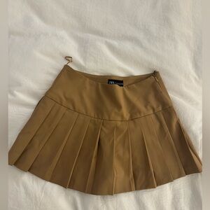 Zara pleated skort